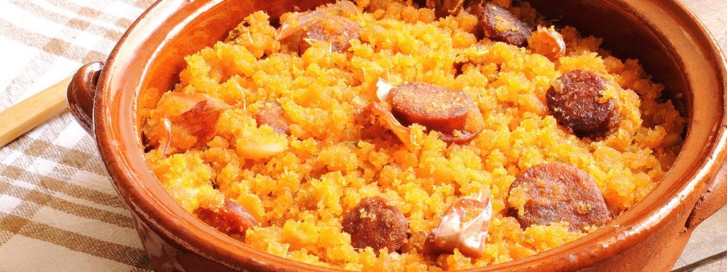 Nuestros Desayunos migas de la casa